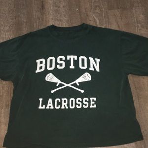 Brandy Melville Boston Lacrosse Tee
